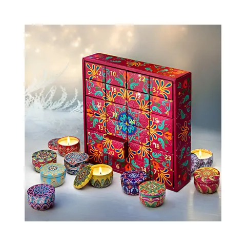 None Adventskalender Duftkerzen Sensi – weiß – Bild 2