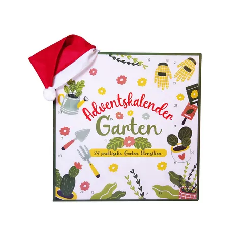 None Adventskalender Garten – weiß – Bild 3