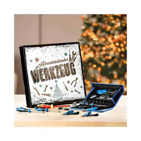 None Adventskalender Werkzeug – weiß – Bild 2