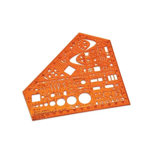 STANDARDGRAPH Zeichenschablone stano-Elektro 8191 – Bild 2