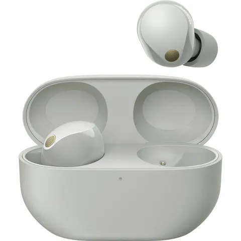 Sony WF-1000XM5 Kopfhörer, Silber – Bild 4