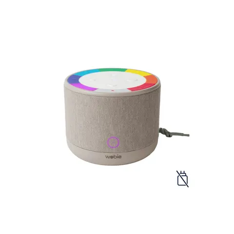 Wobie Box Streaming-Lautsprecher, Grau – Bild 2