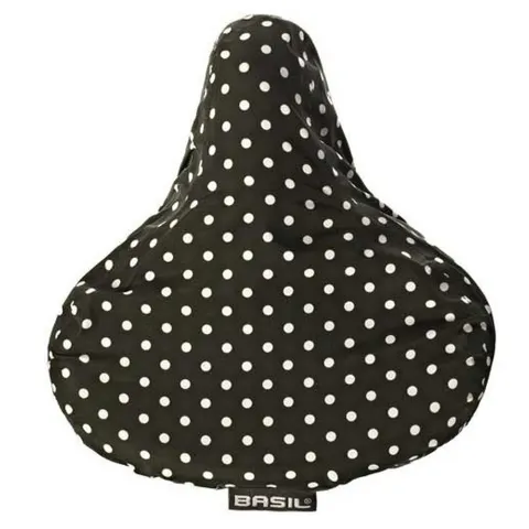 Basil Sattelbezug KATHARINA black dots – Bild 2