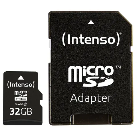 Intenso SD MicroSD Card 32GB Class10 inkl. SD Adapter – Bild 5