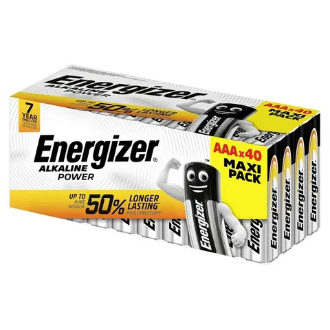 Energizer® Batterie Alkaline Power AAA/Micro 40 St./Pack. – Bild 3