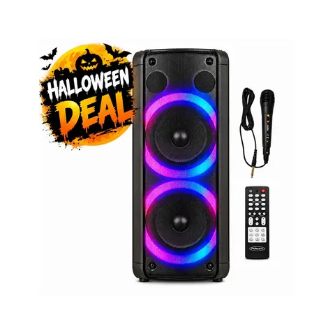 Reflexion Bluetooth® Lautsprecher USB, AUX – schwarz – Bild 2