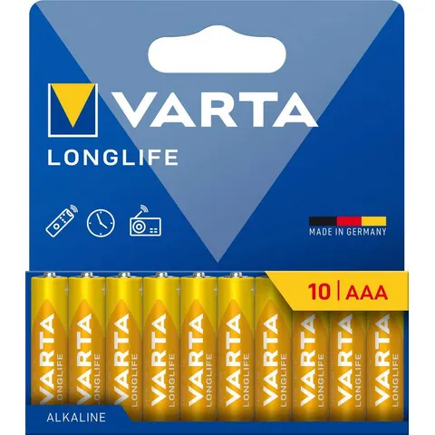 VARTA Longlife AAA Pack 10 – Bild 3
