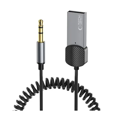 TECH PROTECT Tech-Protect UltraBoost 3,5mm Bluetooth Audio Adapter Grau Auto-Adapter – Bild 2