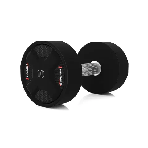Polyurethan-Dumbbell HMS HPC – Schwarz – 508901 – Bild 2