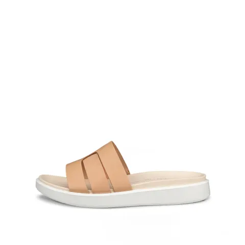 Damen Pantoletten Ecco Flowt – Marron – Bild 2