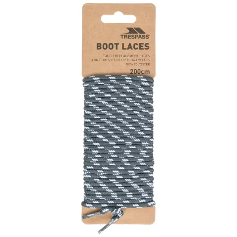 Schnürsenkel Trespass Laces 200 – Grau – Bild 2