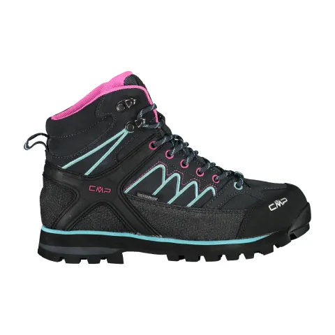 Wanderschuhe mid Damen CMP Moon waterprof – Grau – 986523 – Bild 3
