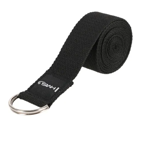 Yoga-Gurt HMS SJ02 – Schwarz – Bild 2
