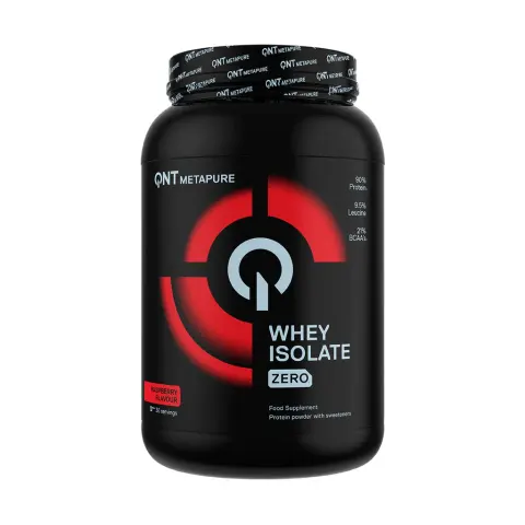 Proteina Lampone QNT Metapure Whey Isolate Zero 908 g – Nero – immagine 2