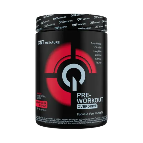 Integratore alimentare QNT Pre Workout Overdrive – Nero – QNTMETA008 – immagine 2