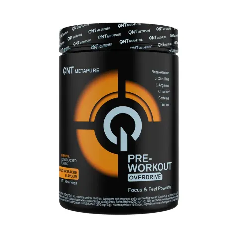 Integratore alimentare QNT Pre Workout Overdrive – Nero – QNTMETA007 – immagine 2