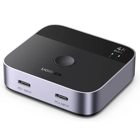 Switch Video USB-C UGREEN AW502 (55451), Grigio – immagine 2