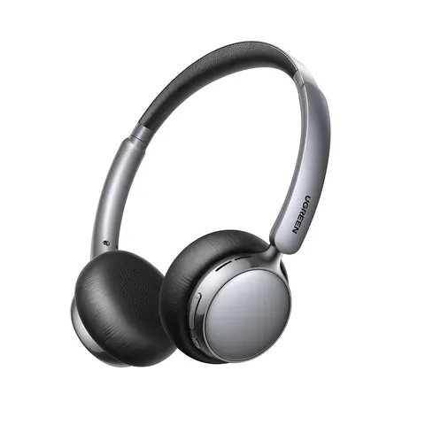 Auricolare Bluetooth UGREEN HiTune Studio Plus HP207, A2DP, ANC, Argento – Grigio – immagine 2