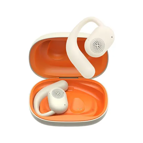 Handsfree Bluetooth HAVIT OWS914, TWS, Beige – Giallo – immagine 2