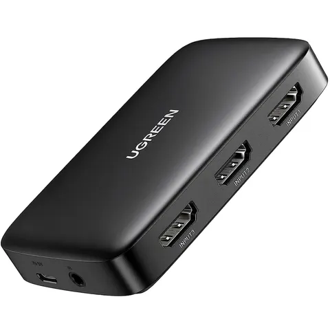 Switch Video HDMI UGREEN CM332, Nero – immagine 2