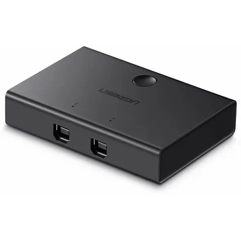 Switch USB UGREEN US158, 2 x USB-B, Nero – immagine 2