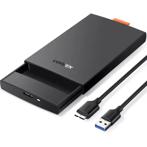 Rack UGREEN CM237 per HDD / SSD SATA 2.5inch, USB 3.0, Nero – immagine 2