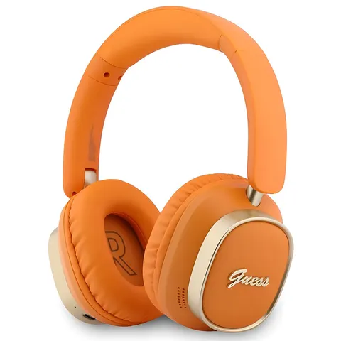 Auricolare Bluetooth Guess Rectangle Metal Script, A2DP, Arancione – Giallo – immagine 2