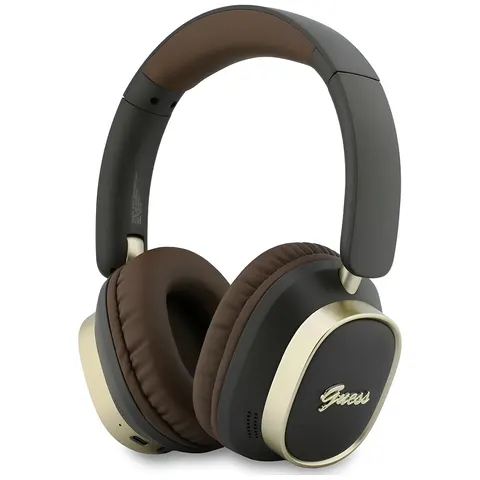 Auricolare Bluetooth Guess Rectangle Metal Script, A2DP, Marrone – immagine 2