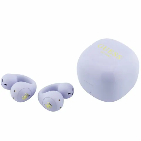 Handsfree Bluetooth Guess Mini Classic, TWS, Viola – immagine 2