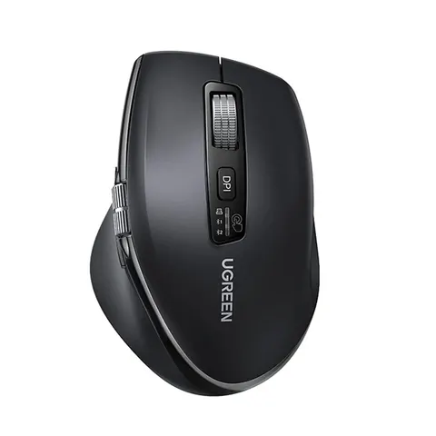Mouse Wireless UGREEN M751, 5000DPI, BT / Wi-Fi, Nero – immagine 2