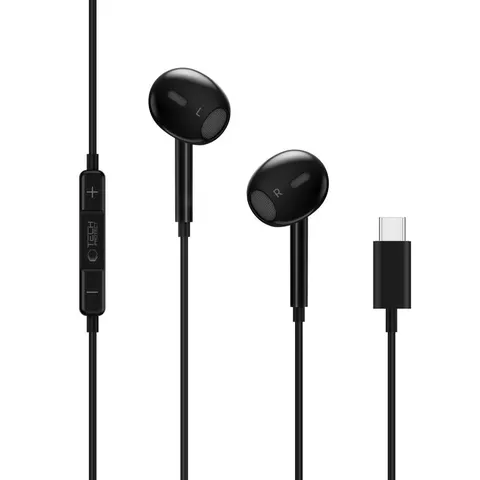 Handsfree USB-C Tech-Protect Ultraboost Core G2, Nero – immagine 2