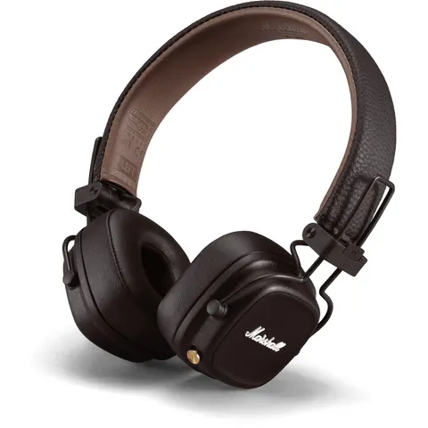 Auricolare Bluetooth Marshall Major IV, A2DP, Marrone – immagine 2