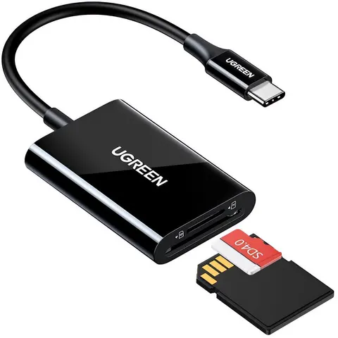 Lettore di schede USB-C UGREEN CM265, SD - microSD, Nero – immagine 2
