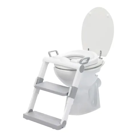 Toilettentrainer – weiss | grau – Bild 2