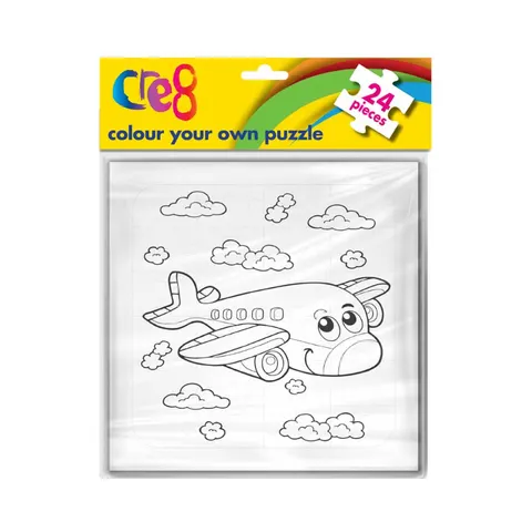 Colour Your Own Sea & Unicorn Jigsaw – image 2