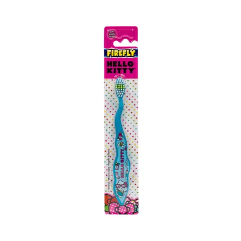 Hello Kitty Firefly Soft Bristle Blue Toothbrush – image 3