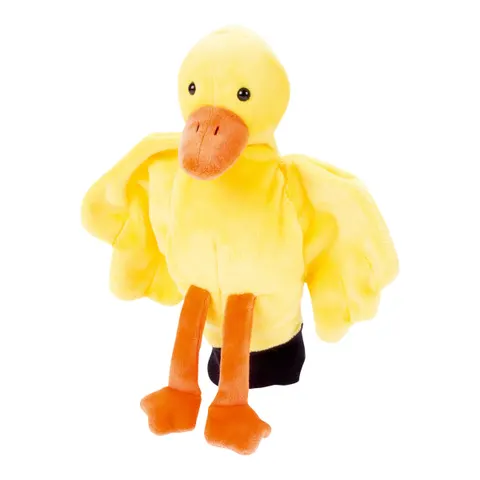 Beleduc Handpuppe Ente – gelb – Bild 2