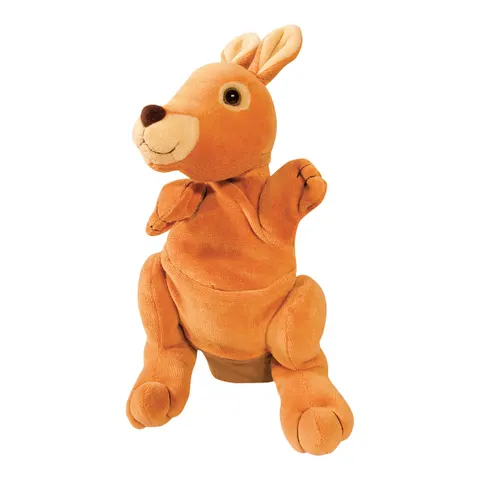 Beleduc Handpuppe Känguru – braun – Bild 2