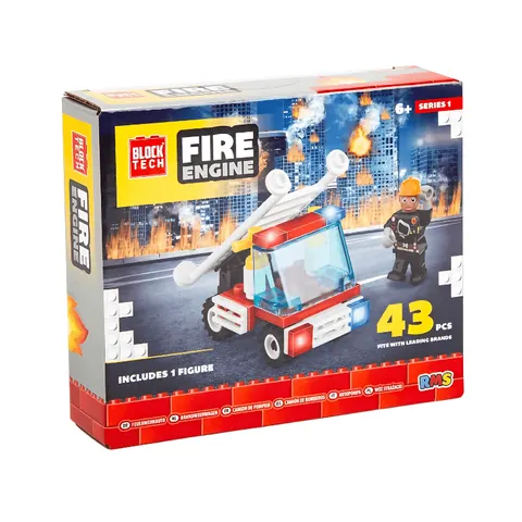 Block Tech Fire Engine Set – image 4