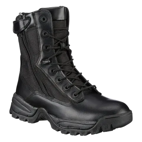 Bottes tactiques à double fermeture éclair – Noir – 269585 – image 2