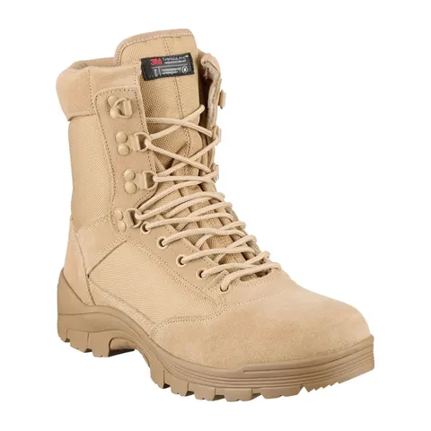 Bottes tactiques avec fermeture éclair YKK – Kaki – 248450 – image 2