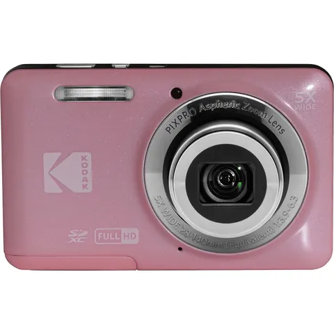 Pixpro FZ55 pink Kompaktkamera – Bild 2