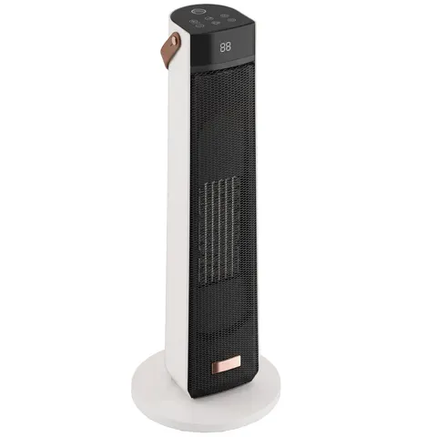 HOMCOM Portable Space Heater with Realistic Flame Effect, 2000W Ceramic – image 2
