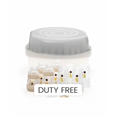 MAM Easy Start Steriliser & Bottle Set – Grey – image 2