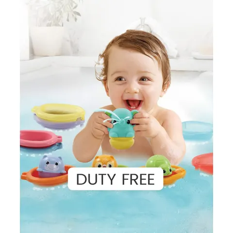 Vtech Stack & Splash Bathtime Boats – L22.5cm x W89cm x H19.1cm – image 2