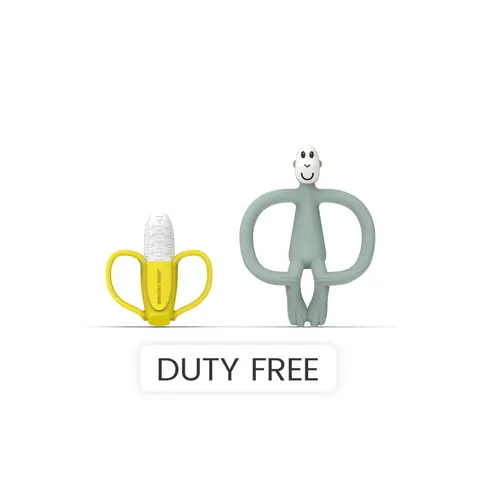 Matchstick Monkey Banana Soother & Monkey Teether gift set for children – image 2
