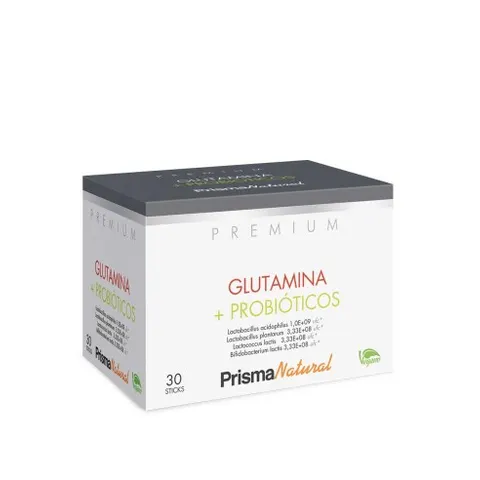 Prisma Premium Glutamina + Probioticos 30 Sticks – imagen 2