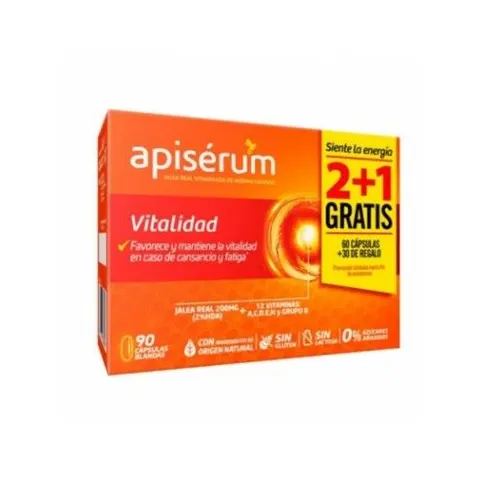 Apiserum vit. caps.- pack 3m – imagen 2