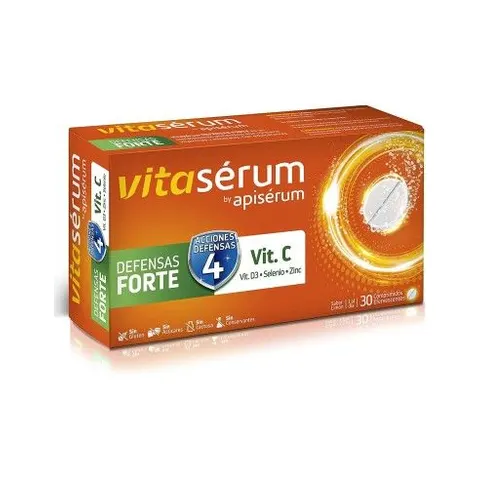 Apiserum Vitaserum Defensas Forte 30 Comprimidos – imagen 2