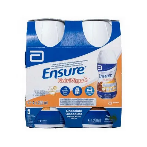 Ensure Nutrivigor Chocolate 4x220 ml – imagen 2